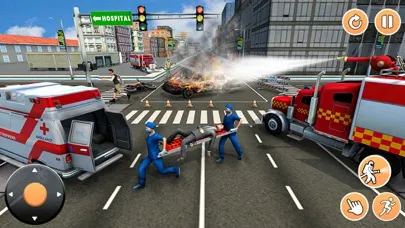 Fire Truck Rescue Emergency 3D স্ক্রিনশট