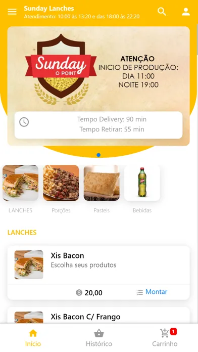 Sunday Lanches স্ক্রিনশট