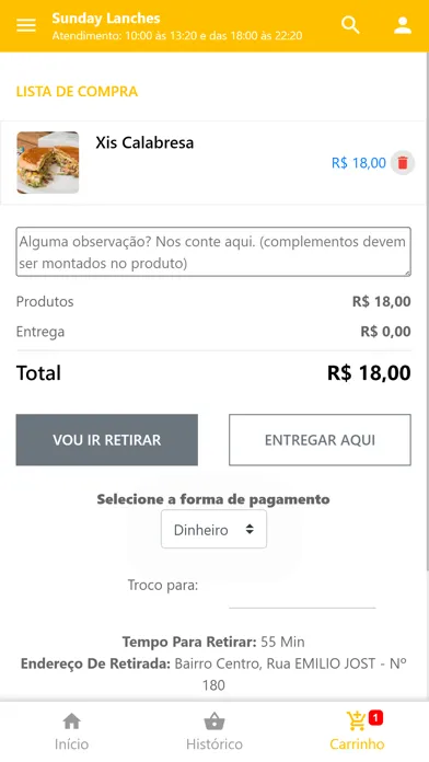 Sunday Lanches স্ক্রিনশট