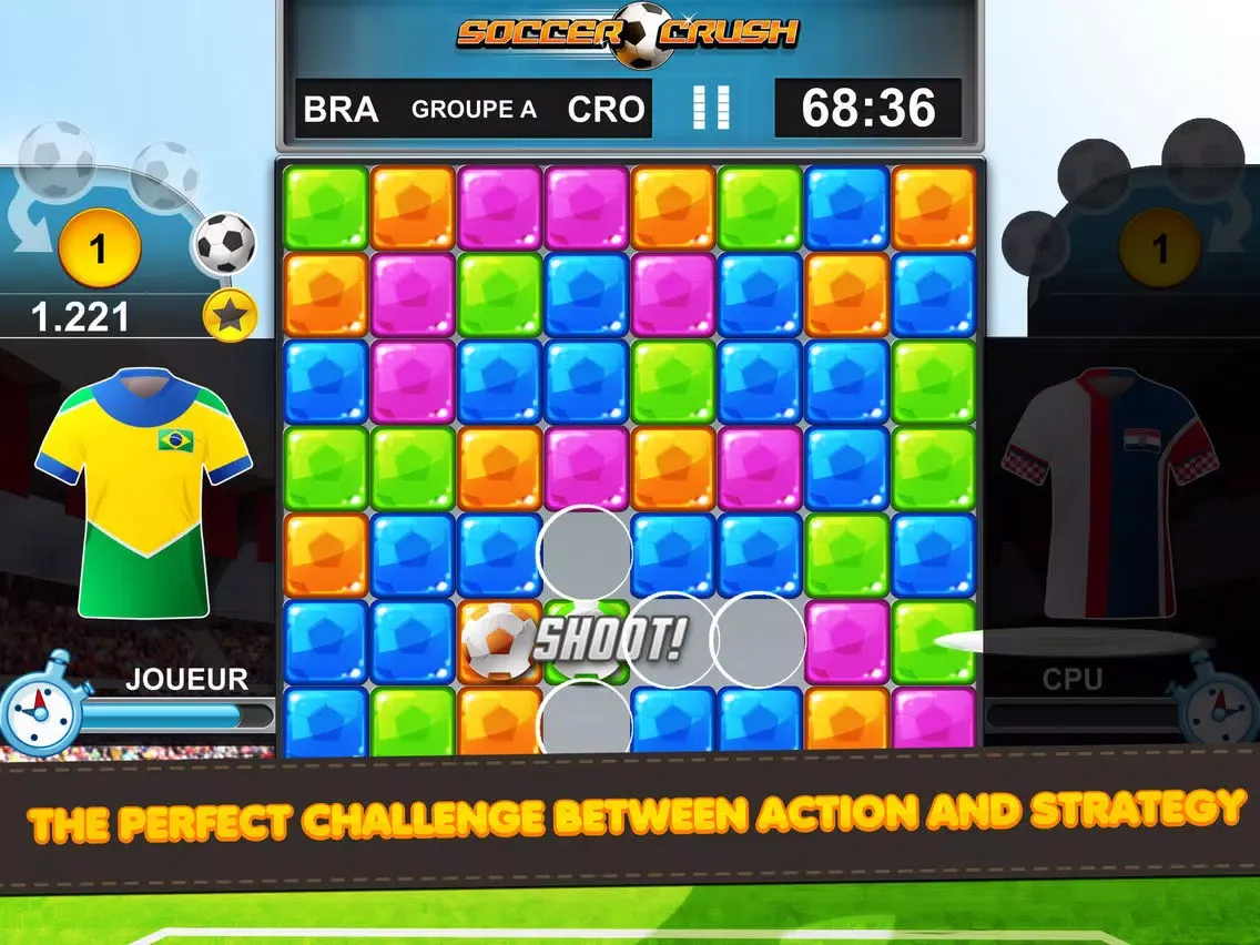 Capturas de pantalla de Soccer Crush : 2014 Edition iPad 