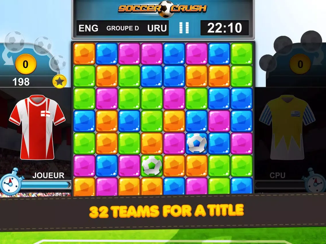 Capturas de pantalla de Soccer Crush : 2014 Edition iPad 