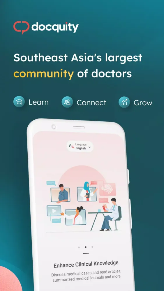 Zrzuty ekranu Docquity