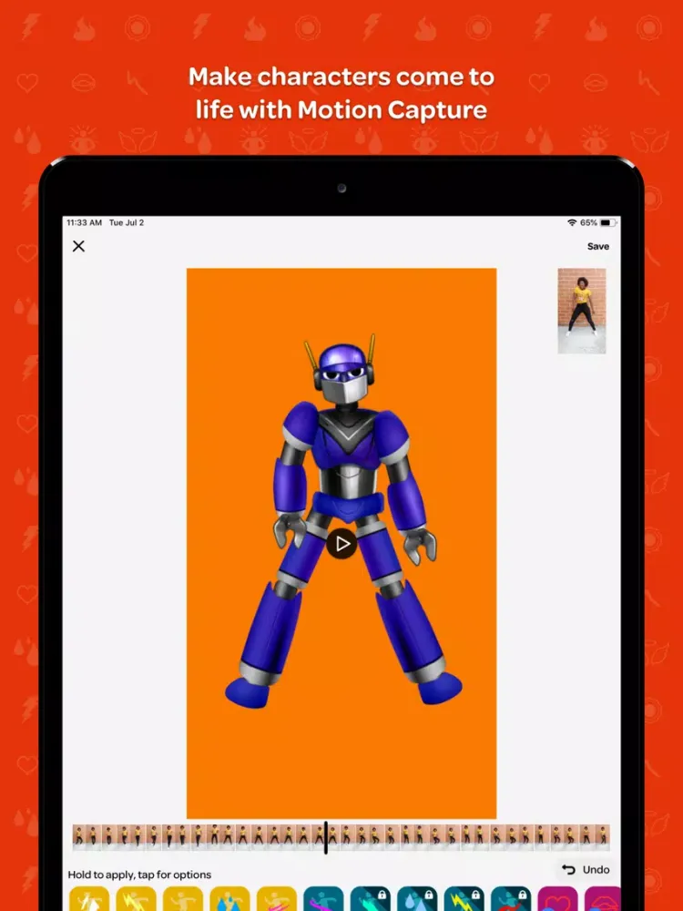 Posemoji: AR Effects & Filters iPad  سکرین شاٹس