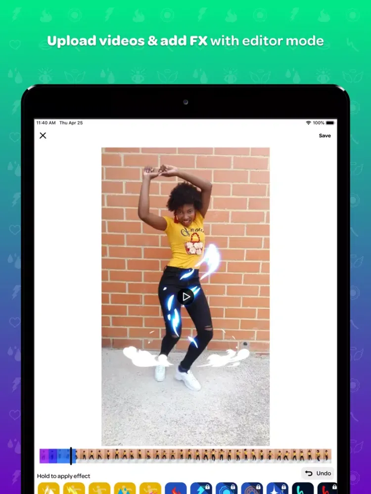Posemoji: AR Effects & Filters iPad  سکرین شاٹس