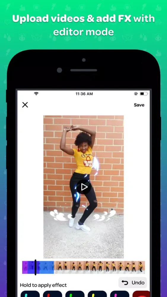 Posemoji: AR Effects & Filters سکرین شاٹس