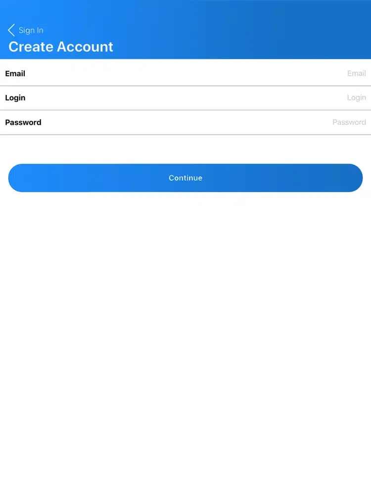 ภาพหน้าจอของ Outreach SpeedUp iPad 