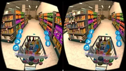 Capturas de tela do VR Grocery (Virtual Reality)