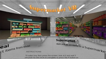 Capturas de tela do VR Grocery (Virtual Reality)