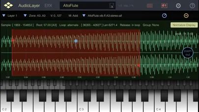 Captures d'écran de AudioLayer