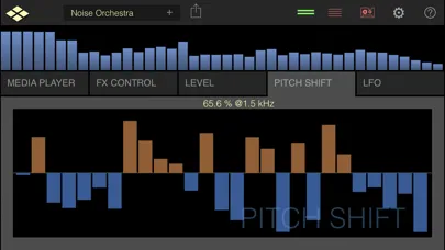 Ảnh chụp màn hình của BandShift