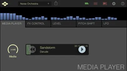 Ảnh chụp màn hình của BandShift