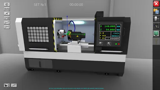 Capturas de tela do CNC Simulator Lite