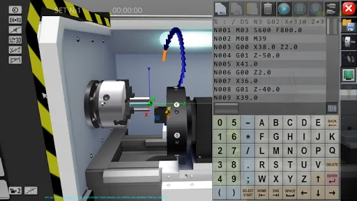 Capturas de tela do CNC Simulator Lite
