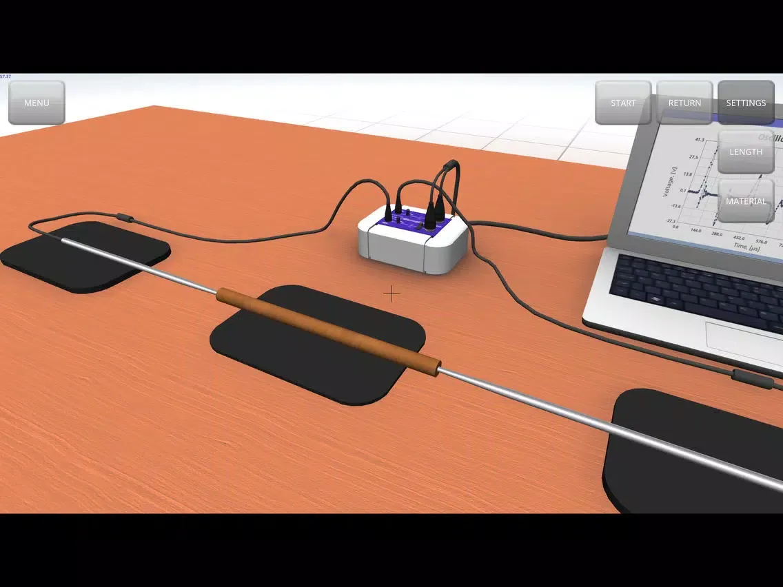 Captures d'écran de Propagation Sound In Rods iPad 