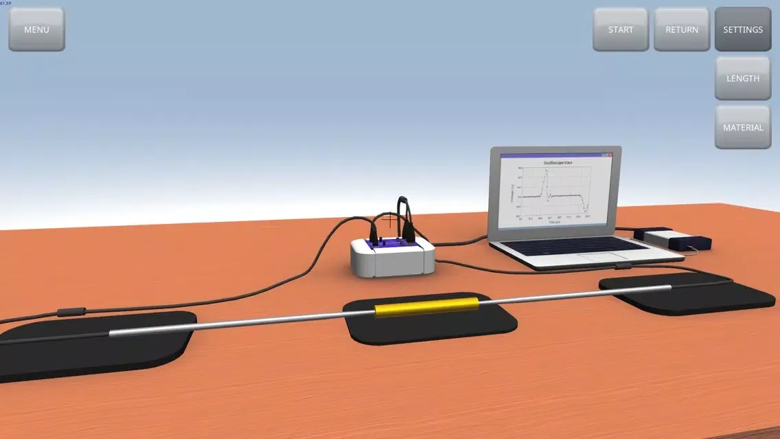 Captures d'écran de Propagation Sound In Rods