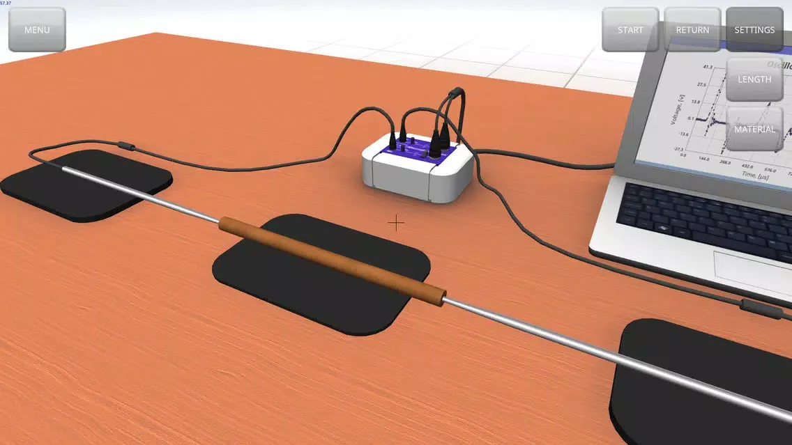 Captures d'écran de Propagation Sound In Rods