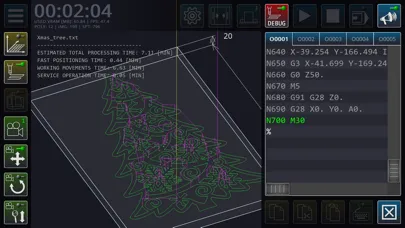 Screenshot di CNC VMC Simulator