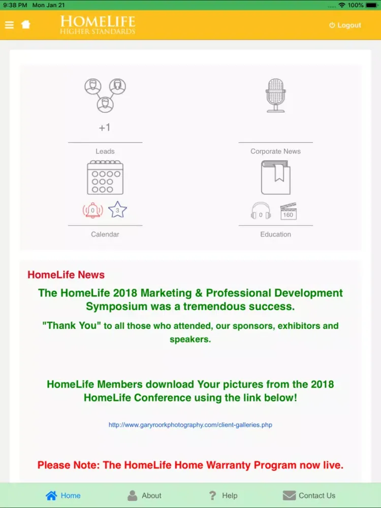 صور HomeLife Virtu Virtual Office iPad 