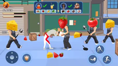 Kung Fu Warrior: Veggie Fight স্ক্রিনশট