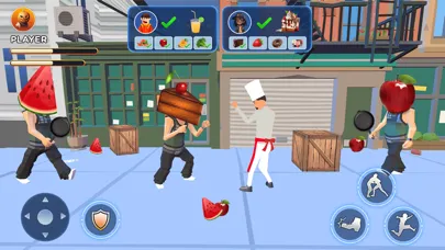 Kung Fu Warrior: Veggie Fight স্ক্রিনশট