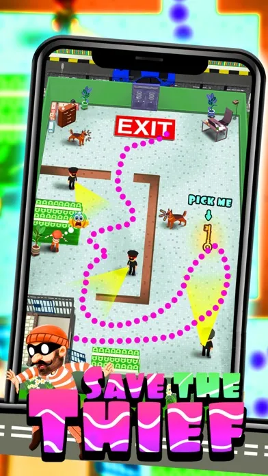 Thief Puzzle 3D: Draw to Save Screenshots