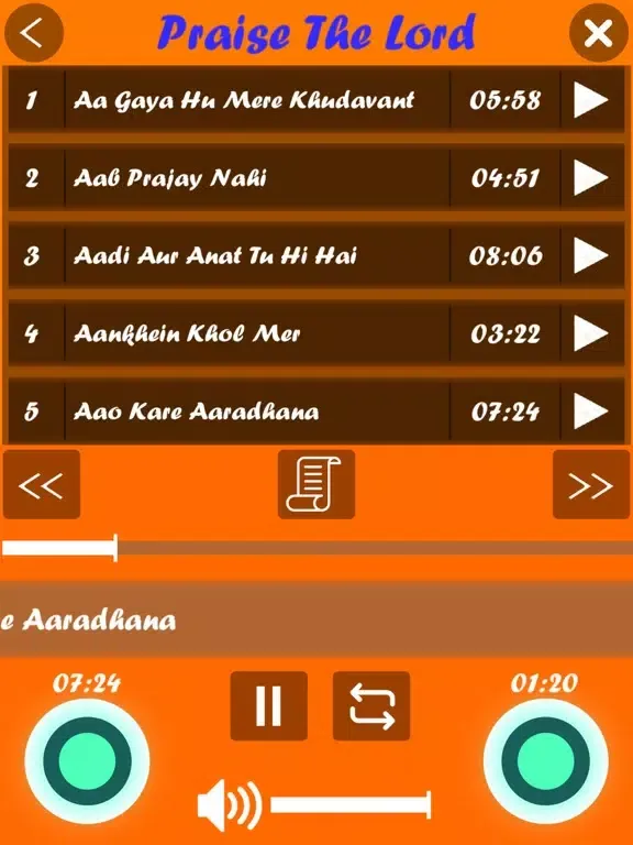 Скриншоты Hallelujah (Hindi Songs) iPad 