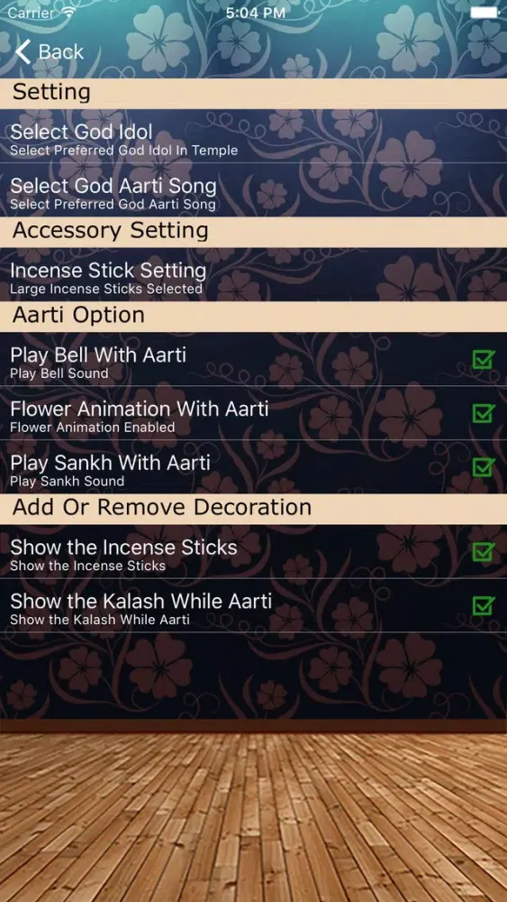 ภาพหน้าจอของ Lord Ganesha Virtual Temple: Best app for Ganeshji devotees to avoid temple run