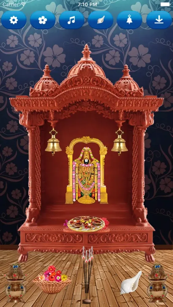 Скриншоты Lord Tirupati Balaji Virtual Temple: Worship God Vishnu