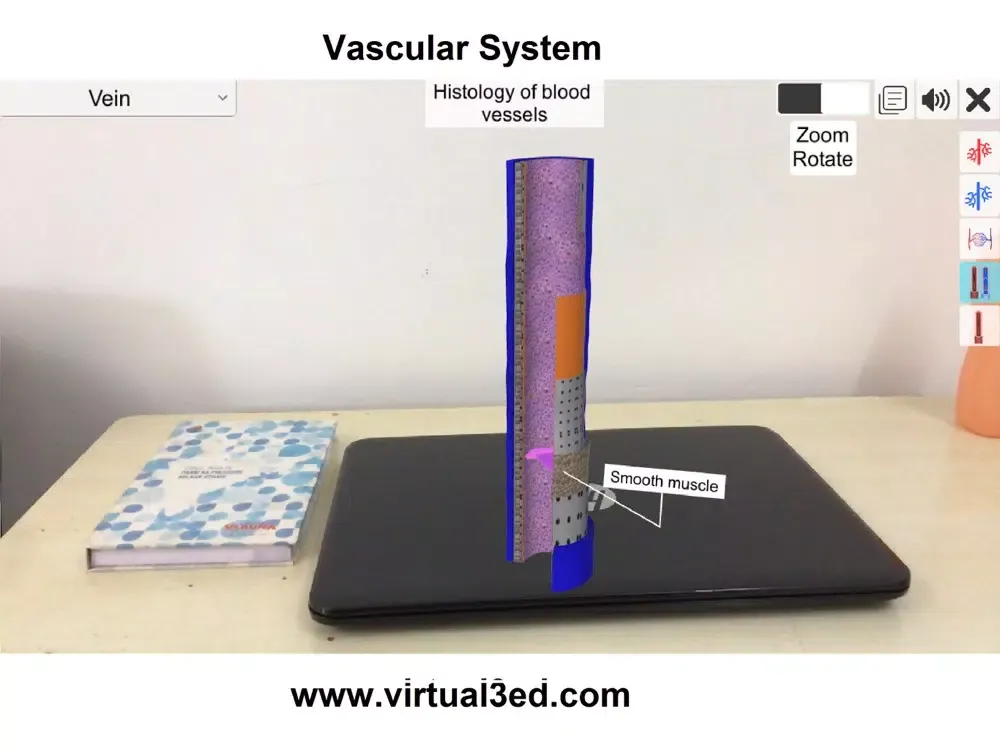 Screenshot di AR Vascular system iPad 