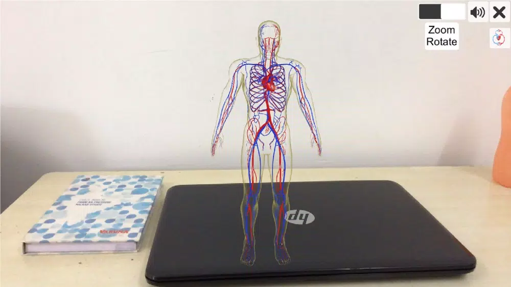 AR Vascular system Screenshots