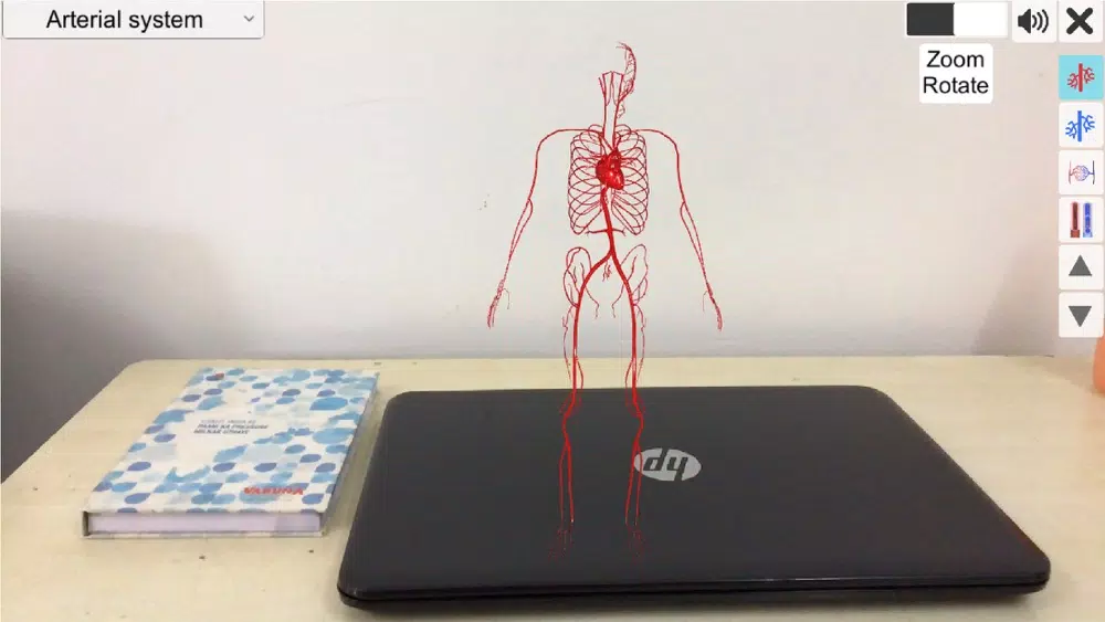AR Vascular system Screenshots