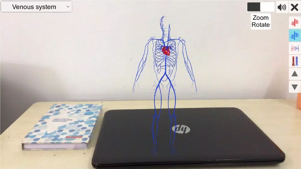 AR Vascular system Screenshots