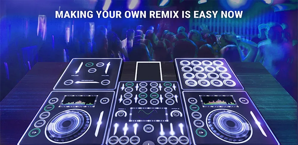 Virtual DJ Mixer