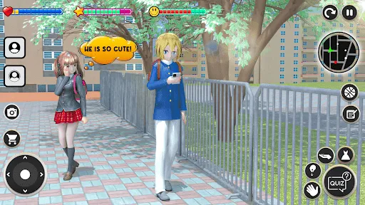 High School Girl Life Sim 3D スクリーンショット