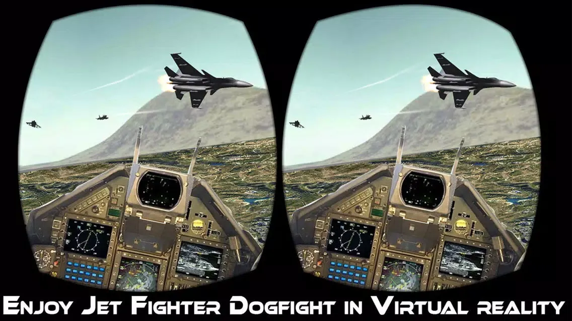 VR Jet Fighter Simulator Real Virtual Reality Game স্ক্রিনশট