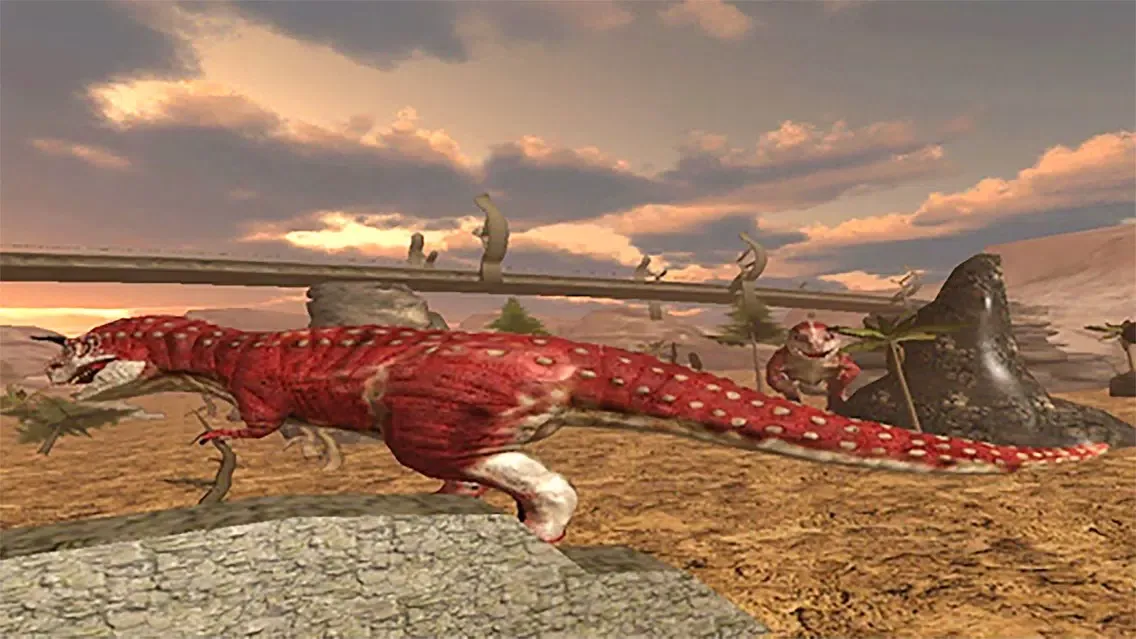Tangkapan skrin VR Jurassic Land Tour Cardboard Game