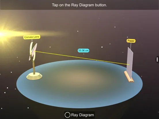 Tangkapan layar Convex Lens Properties iPad 