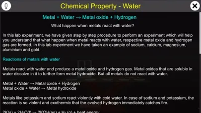Chemical Property - Water Screenshots