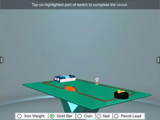 Capturas de tela do Conductors and Insulators iPad 
