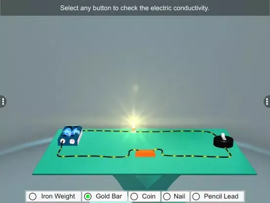 Capturas de tela do Conductors and Insulators iPad 