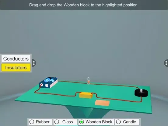 Capturas de tela do Conductors and Insulators iPad 