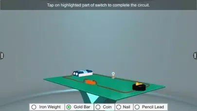 Capturas de tela do Conductors and Insulators