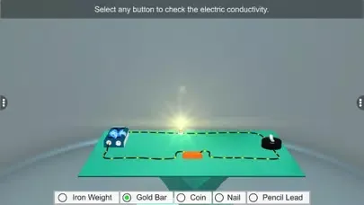 Capturas de tela do Conductors and Insulators