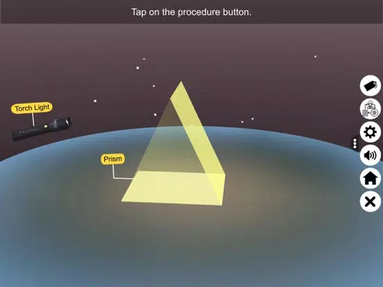 Light Refraction Through Prism iPad  स्क्रीनशॉट