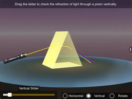 Screenshot di Light Refraction Through Prism iPad 