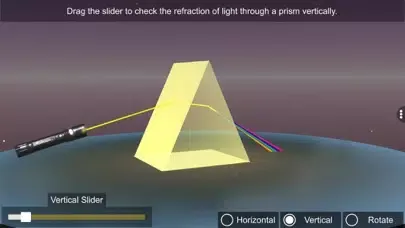 Screenshot di Light Refraction Through Prism