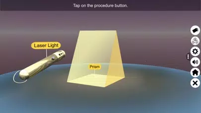 Light Refraction Through Prism स्क्रीनशॉट