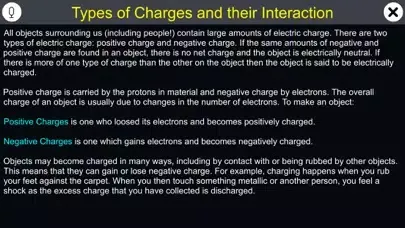 Tangkapan skrin Types of Charges