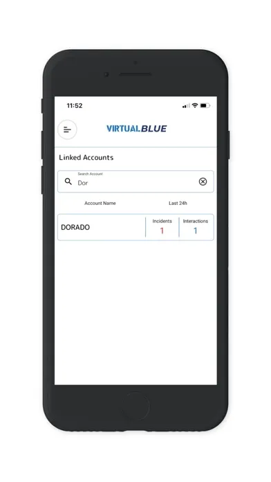 Capturas de tela do Virtual Blue