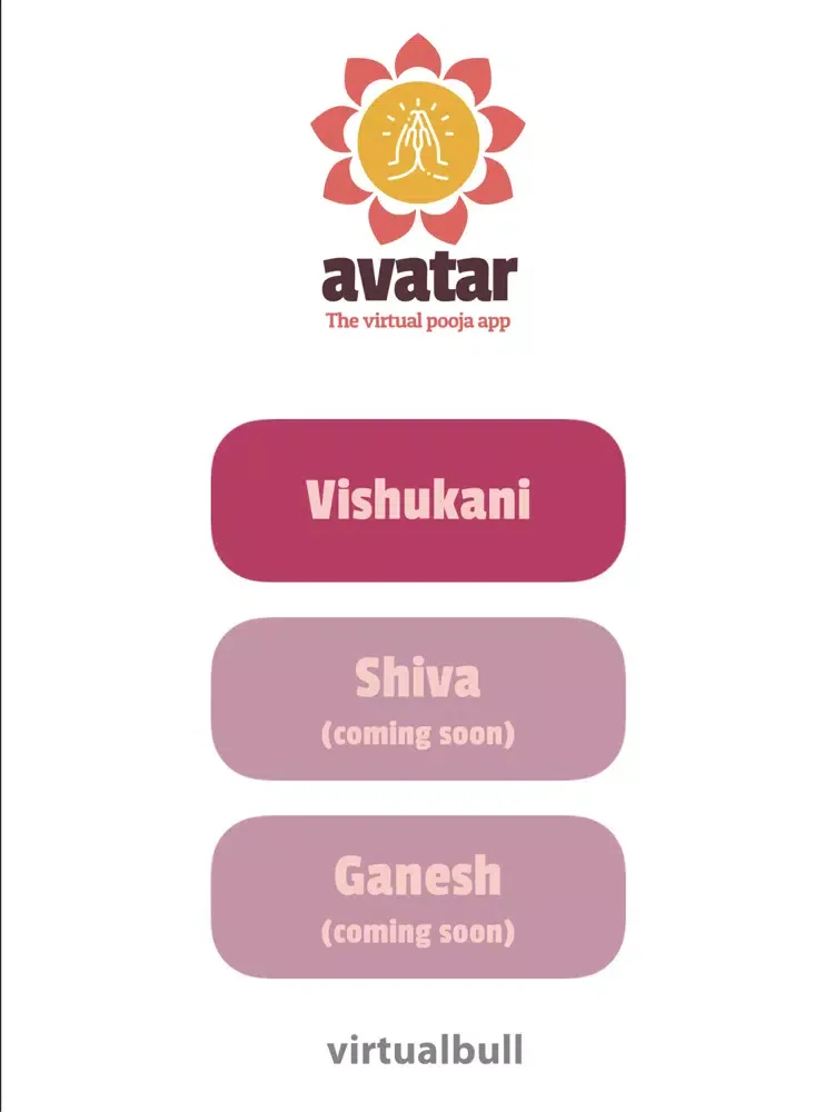 Avatar - The virtual pooja app iPad  سکرین شاٹس